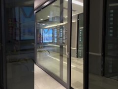 آلومينيوم کامل ضد آب با کيفيت عالي طرح قوي آلومينيوم شیشه اي پنجره پنجره